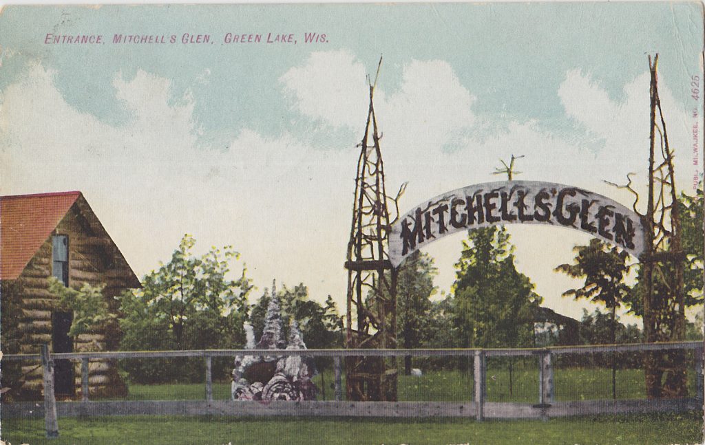 10223 - Mitchell's Glen Entrance - Postmarked 1909