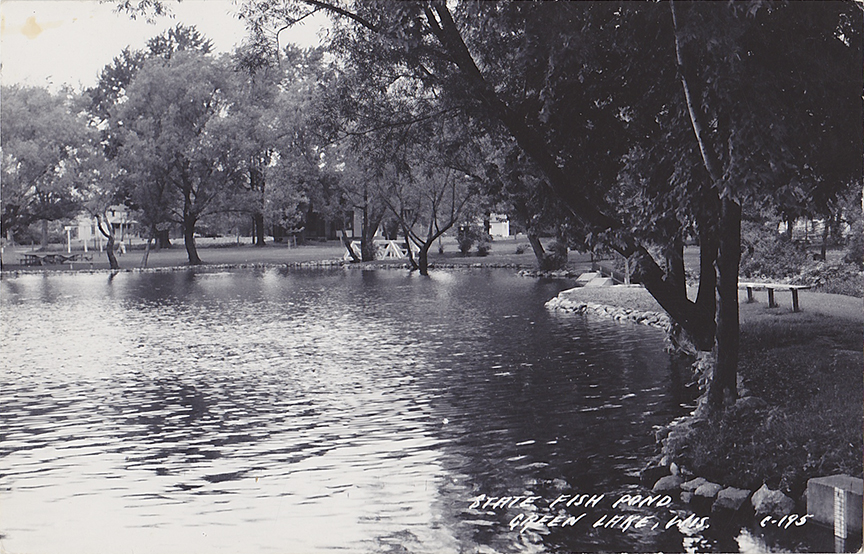 10651-State Fish Pond, Green Lake, Wis.