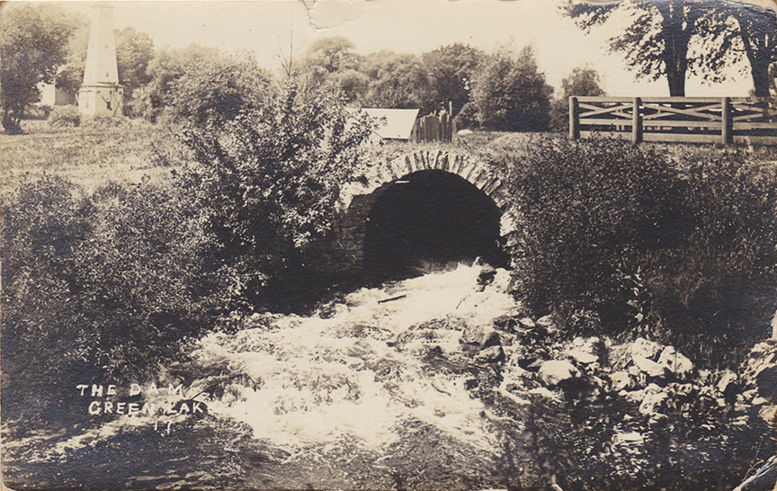 10935-The Dam at the Mill Race-Postmarked 1914