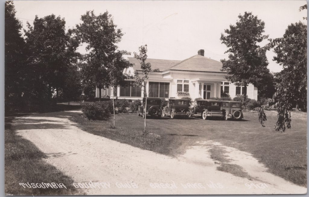 11211-Tuscumbia Country Club, Club House - Postmarked 1938
