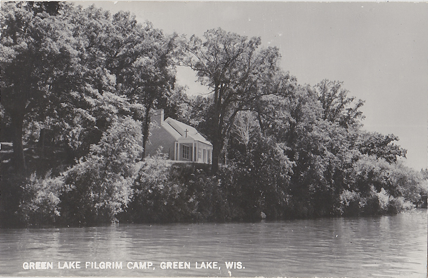 10004-Green Lake Pilgrim Camp, Green Lake, WI, Chapel on the Point