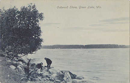 10193-Oakwood Shore, Green Lake, Wis.-Postmarked 1912