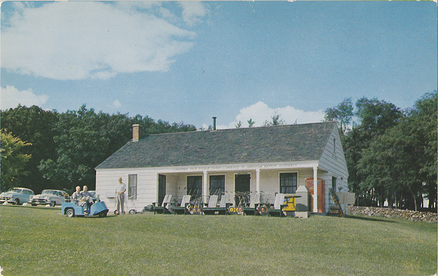 10416-The American Baptist Assembly Green Lake, Wisconsin Lawsonia Golf Course- The club house.