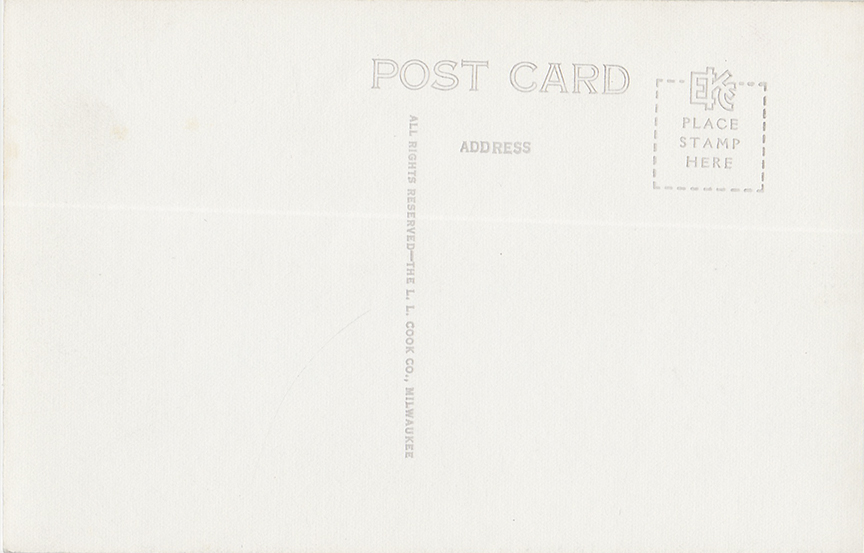 10423-"Lawsonia" Golf Course, No. 1 Tee American Baptist Assembly Green Lake, Wis.
