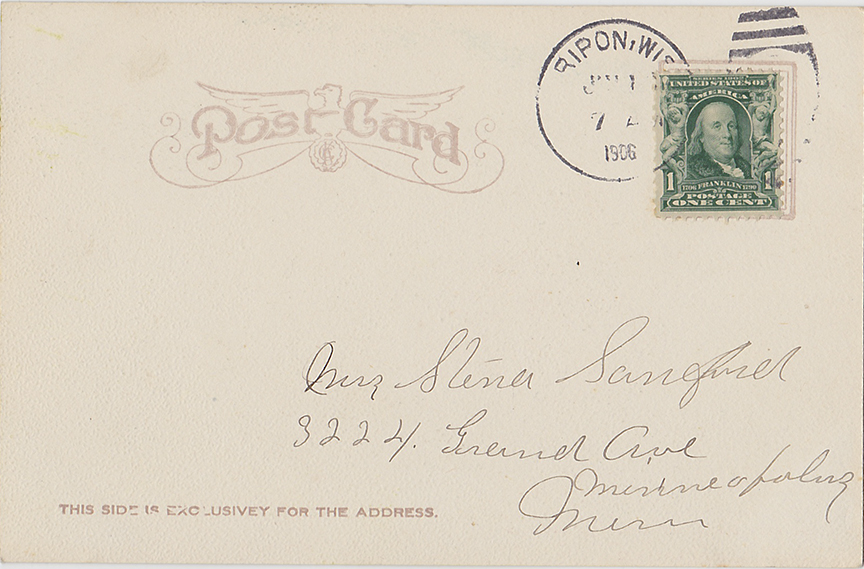 10429-Sherwood Forest, Green Lake, WIS.-Postmarked 1906