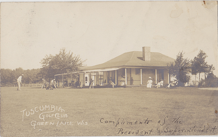 10605-Tuscumbia Golf Club. Postmarked 1907
