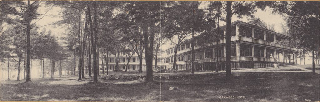 10791-Oakwood Hotel-Postmarked 1910