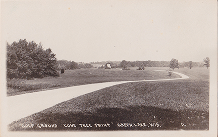 10831-Golf Ground, Lone Tree Point, Green Lake, Wis.