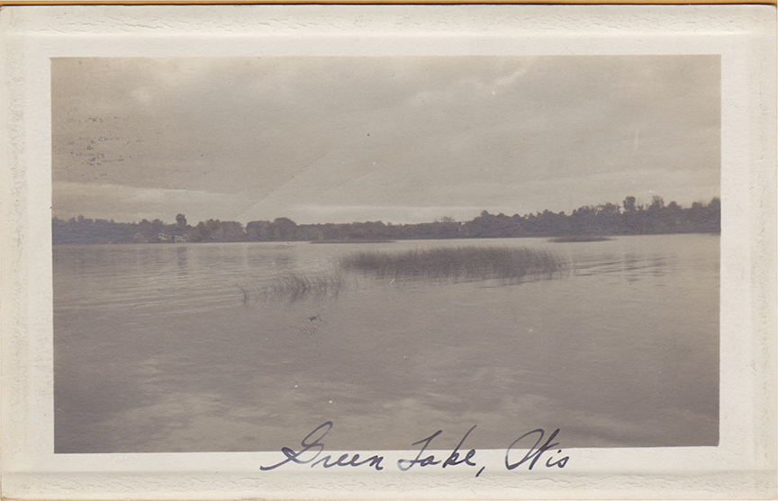 10929-Green Lake, Wis. - Postmarked-1929