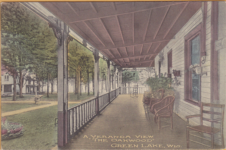 10933-A Veranda View, "The Oakwood" Green Lake, Wis.