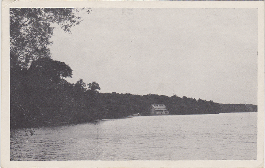 10999-View from Inlet Road Bible Institute Green Lake, Wisconsin-