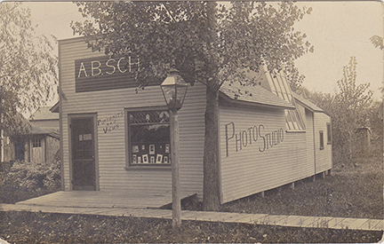 11004-A. B. Schultz Photo Studio. We have been unable to figure out the location of this photo studio.