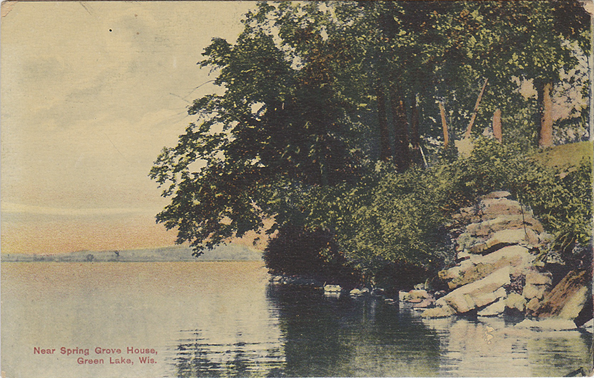 11076-Near Spring Grove House, Green Lake, WIS.,