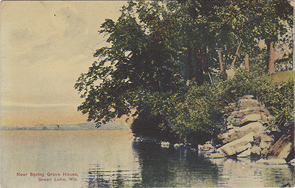 11076-Near Spring Grove House, Green Lake, WIS.,