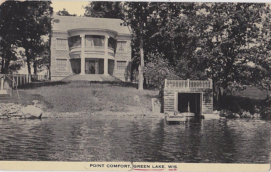 11100-Point Comfort, Green Lake, WIS.-Canceled 1918