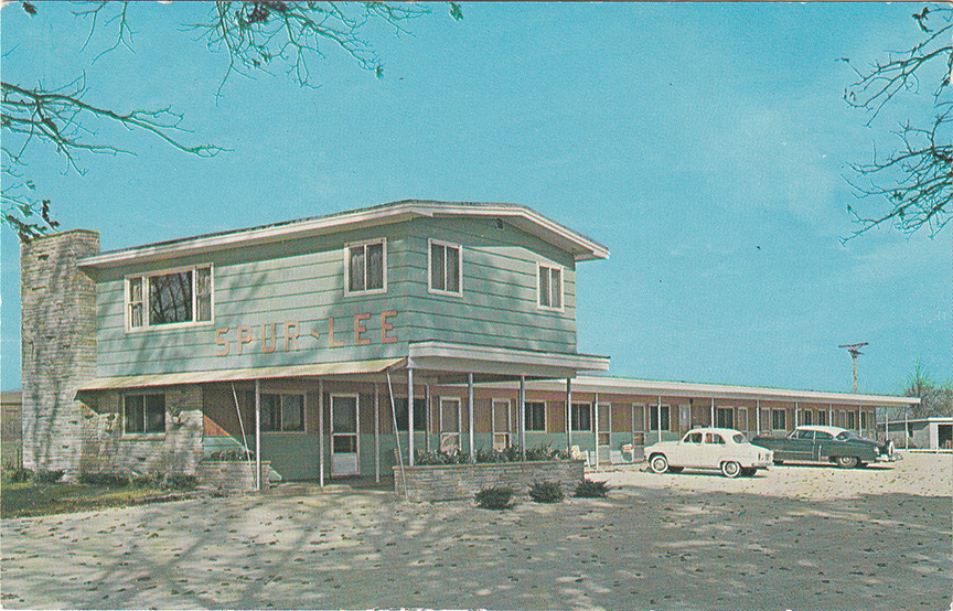 11151-Spur-Lee Motel - Room Phones, T.V.- Radio "Green Lake's Newest Motel"