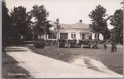 11211a - Tuscumbia Country Club, Club House - Postmarked 1938