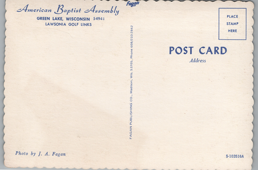 11287-Lawsonia Golf Links, American Baptist Assembly, Green Lake, Wis.