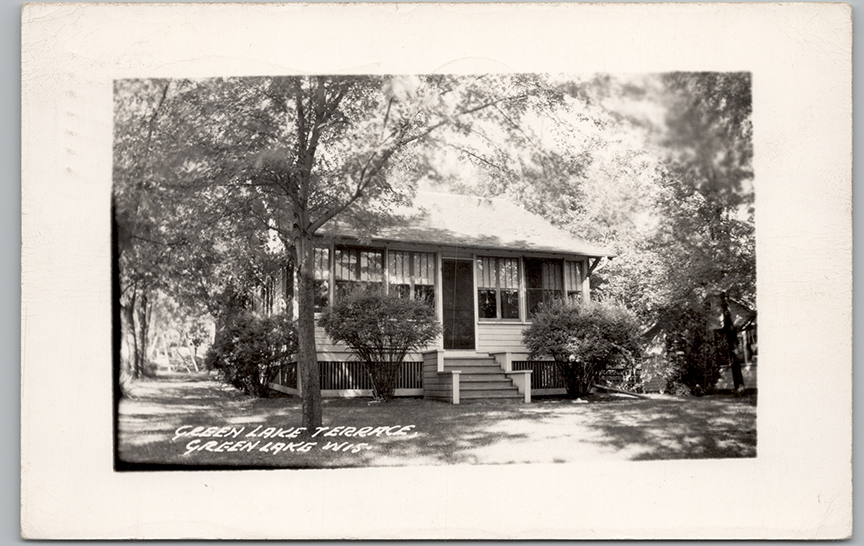 11332-Green Lake Terrace, Green Lake, Wis.-Canceled 1947