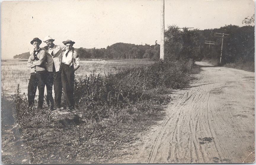 11342-Hwy K, Green Lake, Wis.-Postmarked 1909