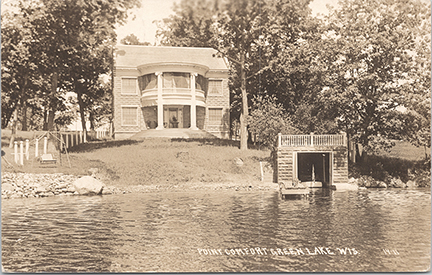 11345-Point Comfort, Green Lake, WIS.-Canceled 1920