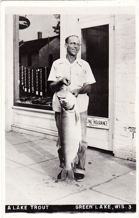 10032-A Lake Trout, Green Lake, Wis. 3