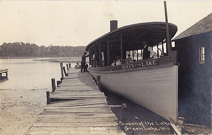 10169-Queen of the Lake, Green Lake, Wis.-Postmarked 1913