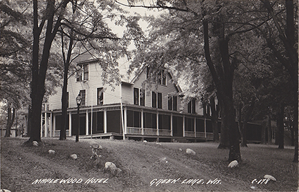 10248-Maplewood Hotel, Green Lake, Wis.