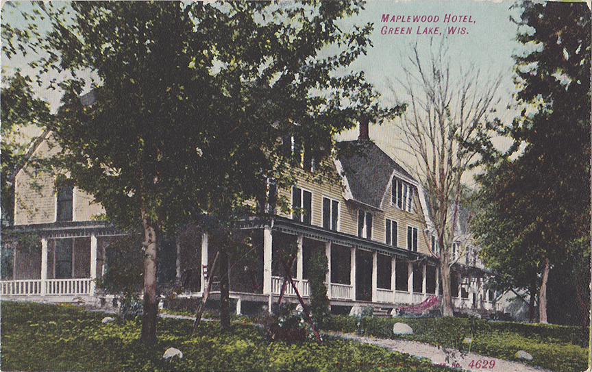 10251-Maplewood Hotel, Green Lake Wis.