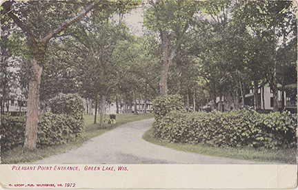 10395-Pleasant Point Entrance, Green Lake, Wis