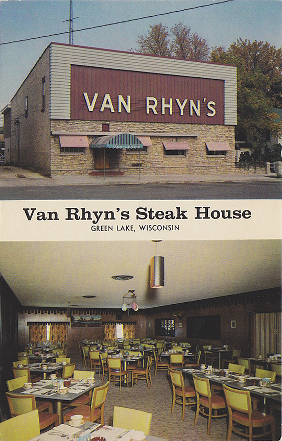 10443-Van Rhyn's Steak House Green Lake, Wisconsin