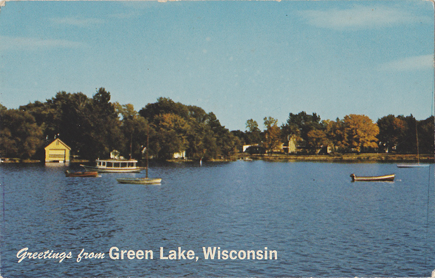 10720-Greetings from Green Lake, Wisconsin