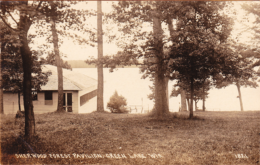 10889-Sherwood Forest Pavilion, Green Lake, WIS.