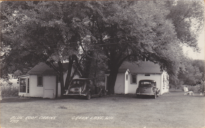 10984-Blue Roof Cabins, Green Lake Wis.