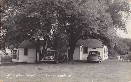 10984-Blue Roof Cabins, Green Lake Wis.