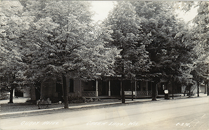 10988-Gurdy Hotel, Green Lake, WIs.