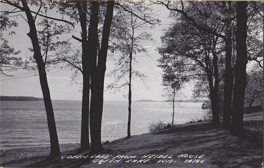 10994-Green Lake from Heidel House Green Lake, WIS.