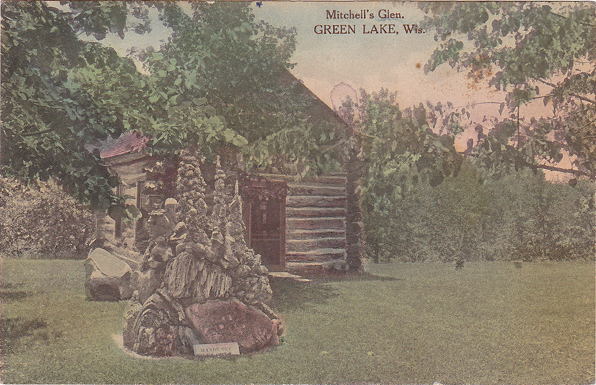 11040-Mitchell's Glen Green Lake, Wis.-Postmarked 1916