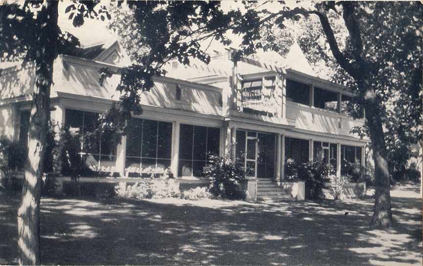 11101-The Hickories, Green Lake, WIS.-Postmarked 1949