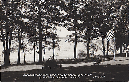 11138-Green Lake from Heidel House, Green Lake, WIS.