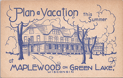 11279-Plan a Vacation this summer at Maplewood on Green Lake, WIS.