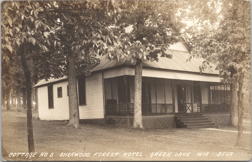 11297-Cottage No. 5, Sherwood Forest Hotel, Green Lake, Wis.