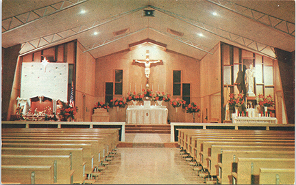 11338-Our Lady of the Lake Catholic Church, Interior View