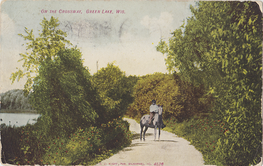 10539-On The Crossway, Green Lake, Wis. - Postmarked 1911