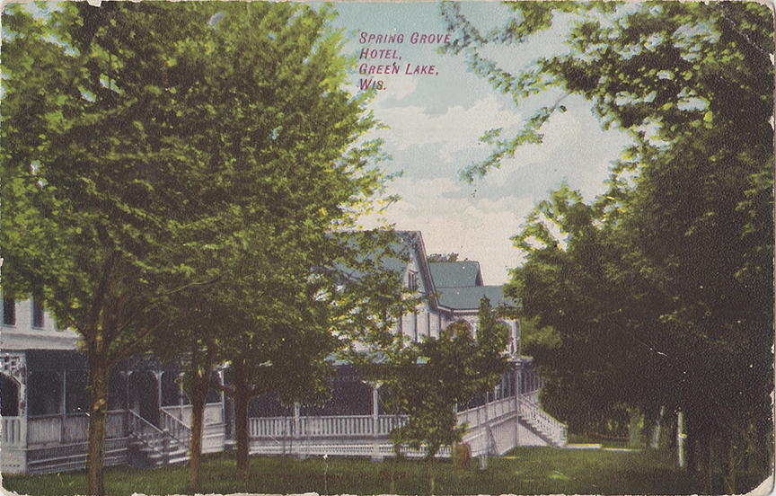 10543-Spring Grove Hotel Green Lake, Wis.