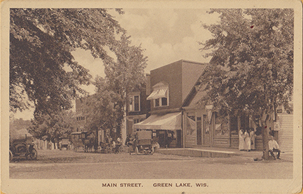 10995-Main Street, Green Lake, WIS. - Dated 1929