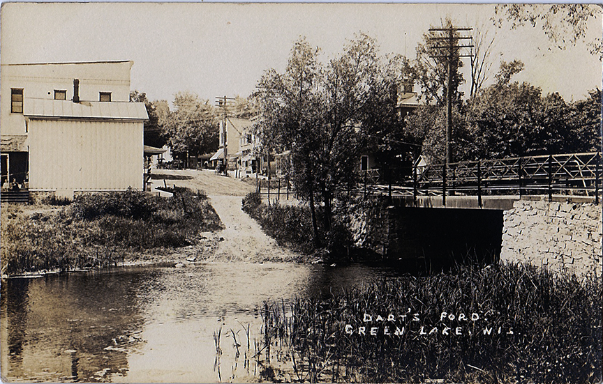 11113 -Dart's Ford, Green Lake, WIS.