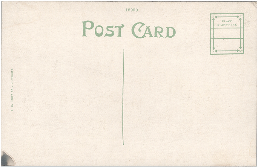 11368-Dormitory, Girl's Friendly House, Green Lake, Wis.