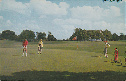 10356-Green Lake, Wisconsin Beautiful Tuscumbia Country Club - The 7th Green