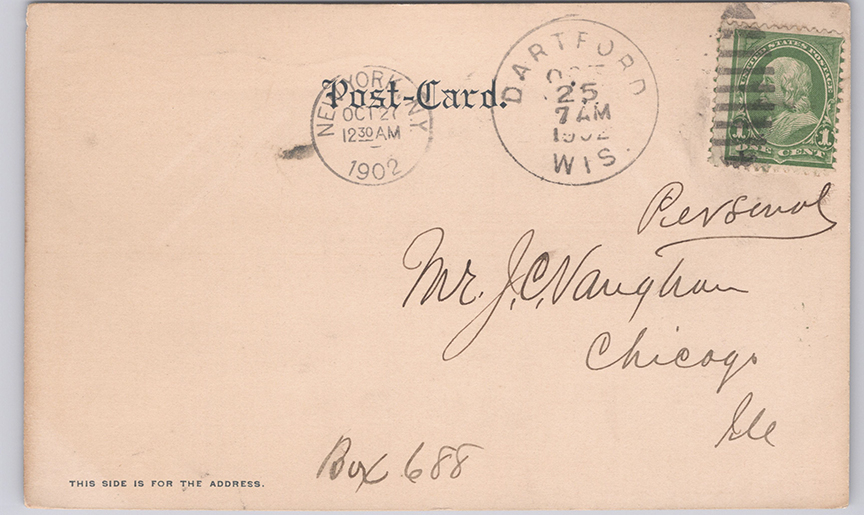 11154-Picturesque Green Lake, Wis. - Multi-View Card - Postmarked 1902